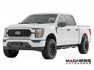 Ford F-150 Side Steps - OV2 Running Boards - Rough Country - Crew Cab Ford F-150 Side Steps - OV2 Running Boards - Rough Country - Crew Cab